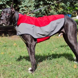 Нейлоновая накидка дождевик для немецкого дога «Raincoat Cape»